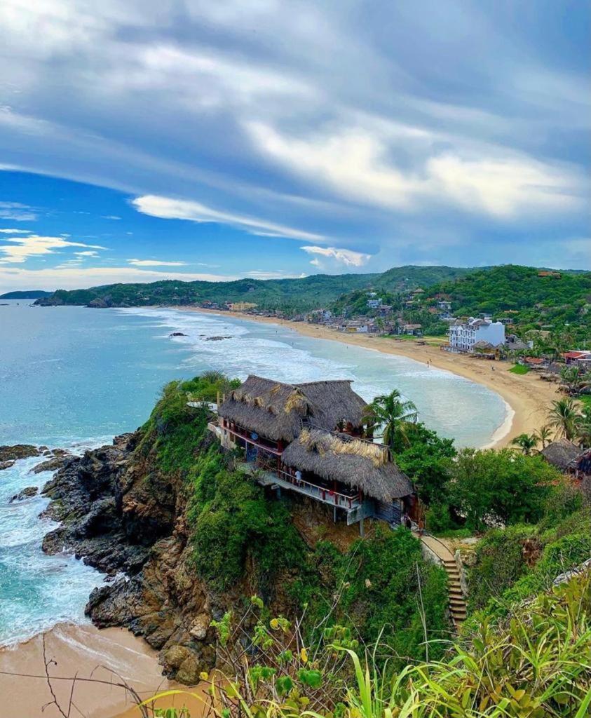Playa Amor - Private Villa & Best Views Zipolite Eksteriør bilde